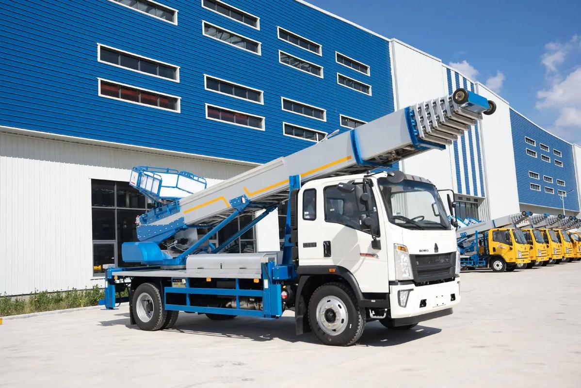 景宁县出租云梯车高空作业车 建筑垃圾搬运